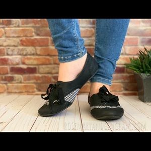 Checkered Oxford Flats